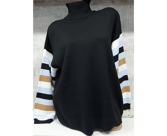 Фотография Свитер женский JL475 l.beige р.one size "Julia" недорого оптом от прямого поставщика, изображение 2