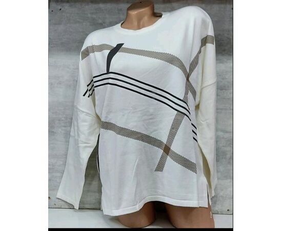 Фотография Свитер женский JL511 khaki р.50-52 "Julia" недорого оптом от прямого поставщика, изображение 2