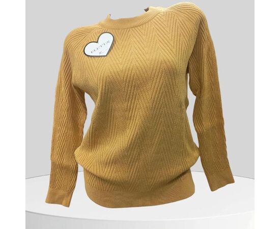 Фотография Свитер женский JL539 l.beige р.50-52 "Julia" недорого оптом от прямого поставщика, изображение 2