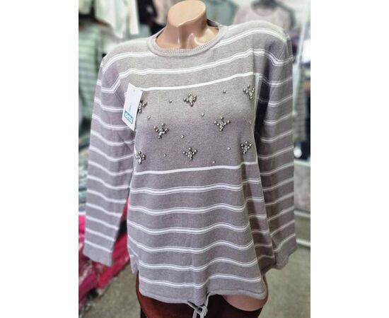 Фотография Свитер женский JL613 black р.52-54 "Julia" недорого оптом от прямого поставщика, изображение 2