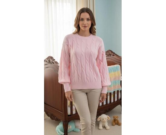 Светр жіночий JL652 red р.48-52 "Julia" недорого оптом від прямого постачальника, зображення 2