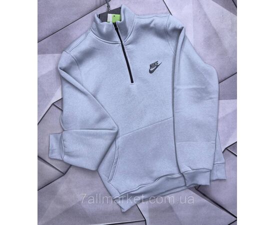 Батник чоловічий комір на блискавці фліс розміри S-2XL (4кв) "MACCALI" купити недорого від прямого постачальника, зображення 2