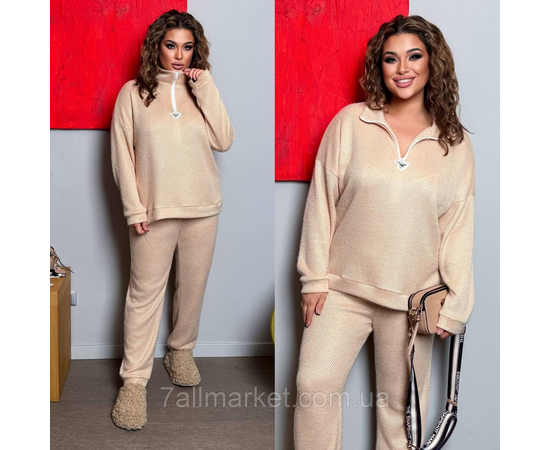 Костюм жіночий прогулянковий ангора в'язання (46-60) "LADA" недорого від прямого постачальника, зображення 2