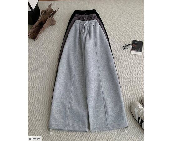 Фотография Женские спортивные штаны трехнитка на флисе р.42-46 (3цв) "BEST FASHION" купить недорого от прямого поставщика, изображение 3