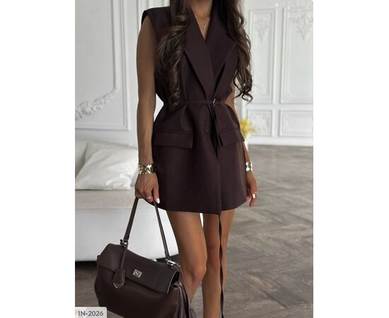 Фотография Женская жилетка р.S-M;M-L (2цв) "ANNVER" купить недорого от прямого поставщика, изображение 6