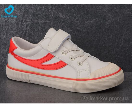 Кеди дитячі легкі Весна/осінь 1258 (31-37) (8 пар р.31-37) "Comfort-baby" недорого оптом від прямого постачальника, зображення 2