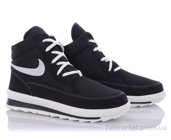 Фотография Ботинки женские стильные зима 117Nчор.б/п.смужка (8 пар р.37-41) "Selena" недорого оптом от прямого поставщика, изображение 2