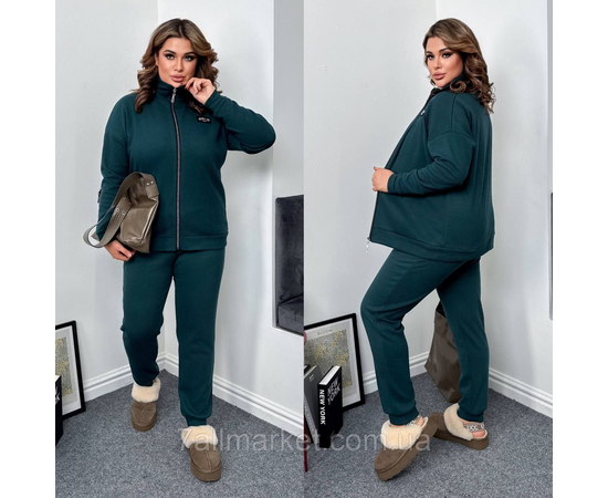 Фотография Костюм женский прогулочный ангора рубчик (46-60) "LADA" недорого от прямого поставщика, изображение 2