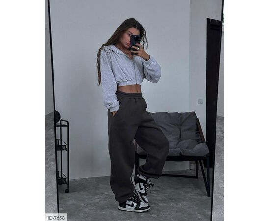 Штани жіночі утеплені базові тринити на флісі р.42-44;44-46 (4кол.) "BEST FASHION" купити недорого від прямого постачальника, зображення 2