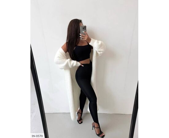 Жіночі лосини р.S-M;M-L (2кол.) "ANNVER" купити недорого від прямого постачальника, зображення 10