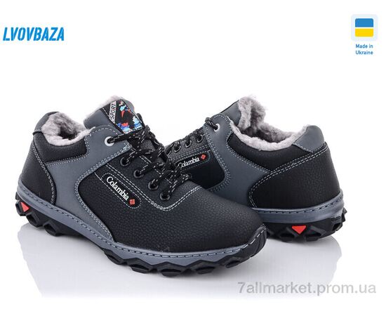 Кросівки чоловічі модні Зима Roksol Т10 пр.сп. сірий (8 пар р.40-45) "Lvovbaza" недорого оптом від прямого постачальника, зображення 2