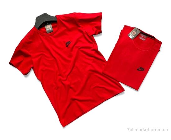 Фотография Футболка мужская Лето N red (5 шт. р.сетка S-2XL) "Verton" недорого оптом от прямого поставщика, изображение 2