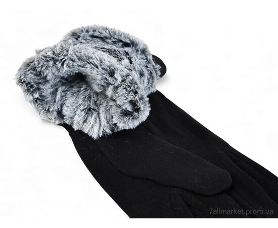 Чоловічі рукавиці Зима 012M black (10 шт. р.сітка11-13) "KUINH" недорого оптом від прямого постачальника, зображення 2