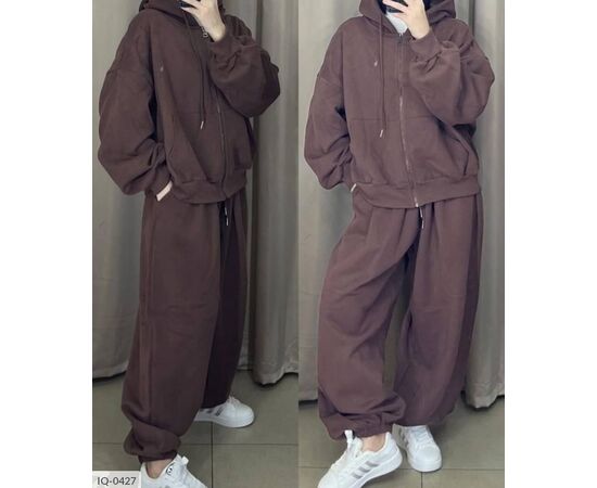 Жіночий костюм на флісі. р.48-54 "BEST FASHION" купити недорого від прямого постачальника, зображення 4