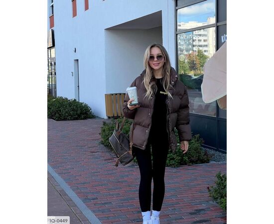 Жіноча куртка плащівка на синтепоні р.42-46 (9кол.) "BEST FASHION" купити недорого від прямого постачальника, зображення 2