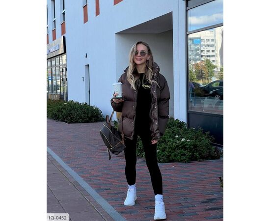 Жіноча куртка плащівка на синтепоні р.48-50 (9кол.) "BEST FASHION" купити недорого від прямого постачальника, зображення 8