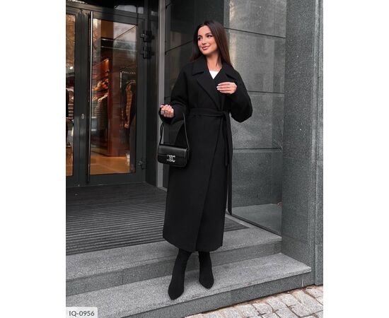 Фотография Женское кашемировое пальто на подкладке БАТАЛ р.50-52;54-56 "BEST FASHION" купить недорого от прямого поставщика, изображение 5