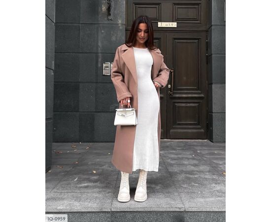 Фотография Женское кашемировое пальто на подкладке р.42-44;46-48 "BEST FASHION" купить недорого от прямого поставщика, изображение 5