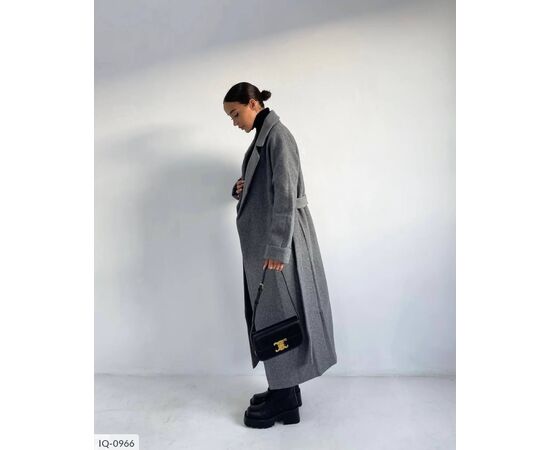 Фотография Женское кашемировое пальто на подкладке БАТАЛ р.50-52;54-56 "BEST FASHION" купить недорого от прямого поставщика, изображение 6