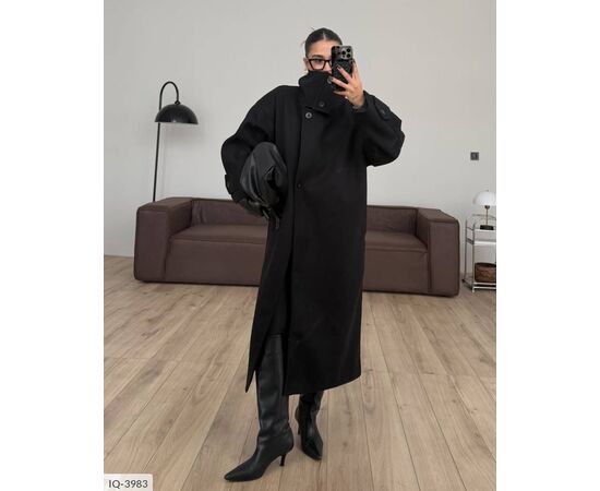 Жіноче кашемірове пальто на підкладці БАТАЛ р.48-52 (4кол.) "BEST FASHION" купити недорого від прямого постачальника, зображення 16