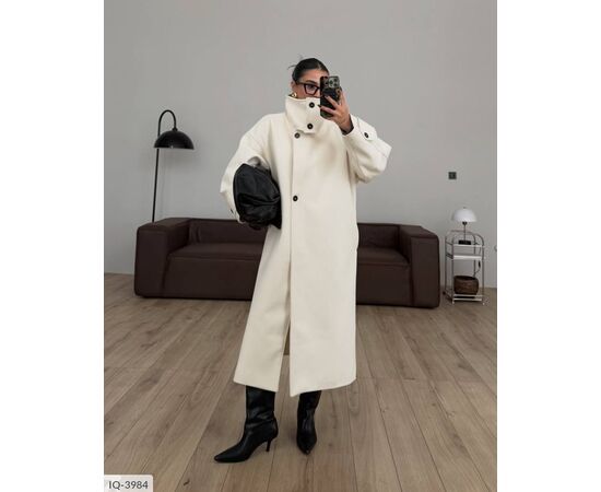 Жіноче кашемірове пальто на підкладці р.42-46 (4кол.) "BEST FASHION" купити недорого від прямого постачальника, зображення 15