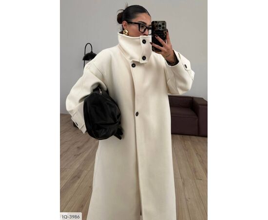 Жіноче кашемірове пальто на підкладці р.42-46 (4кол.) "BEST FASHION" купити недорого від прямого постачальника, зображення 14