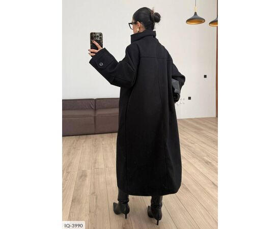 Жіноче кашемірове пальто на підкладці р.42-46 (4кол.) "BEST FASHION" купити недорого від прямого постачальника, зображення 12