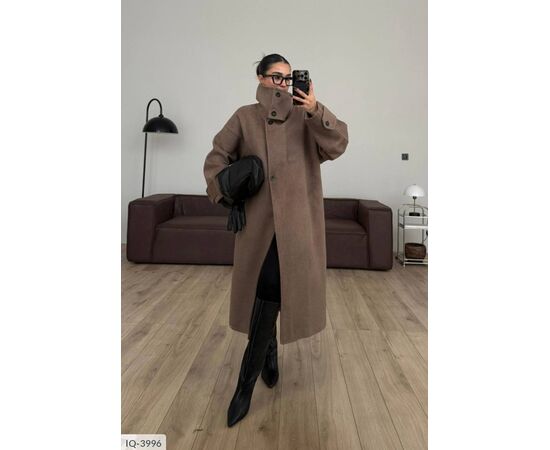 Жіноче кашемірове пальто на підкладці р.42-46 (4кол.) "BEST FASHION" купити недорого від прямого постачальника, зображення 9