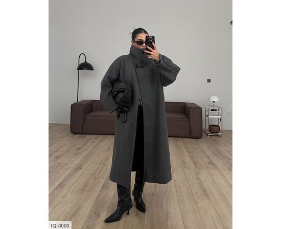 Жіноче кашемірове пальто на підкладці р.42-46 (4кол.) "BEST FASHION" купити недорого від прямого постачальника, зображення 8