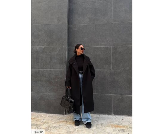 Жіноче кашемірове пальто на підкладці р.42-46 (4кол.) "BEST FASHION" купити недорого від прямого постачальника, зображення 5