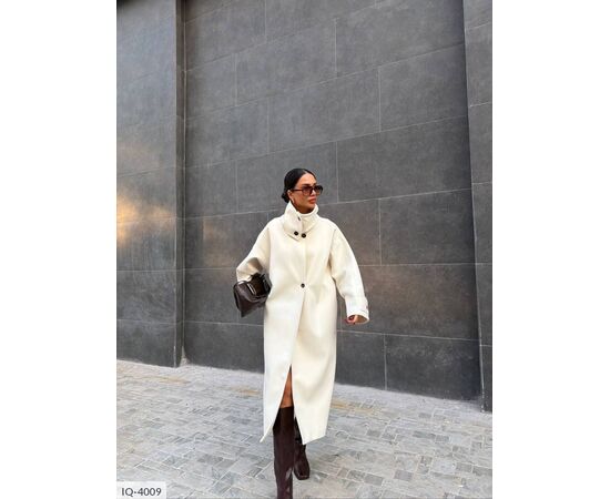 Жіноче кашемірове пальто на підкладці БАТАЛ р.48-52 (4кол.) "BEST FASHION" купити недорого від прямого постачальника, зображення 2