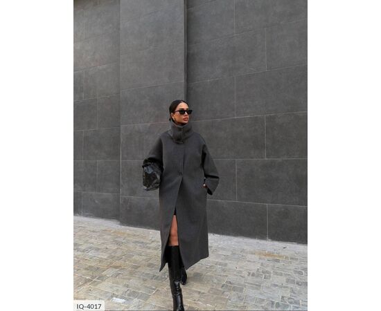 Жіноче кашемірове пальто на підкладці БАТАЛ р.48-52 (4кол.) "BEST FASHION" купити недорого від прямого постачальника, зображення 20