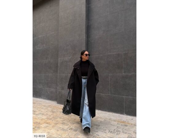 Жіноче кашемірове пальто на підкладці р.42-46 (4кол.) "BEST FASHION" купити недорого від прямого постачальника, зображення 18