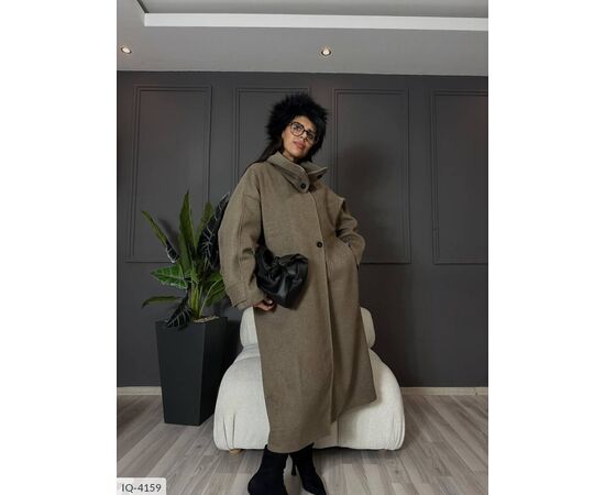 Жіноче кашемірове пальто на підкладці БАТАЛ р.48-52 (4кол.) "BEST FASHION" купити недорого від прямого постачальника, зображення 32