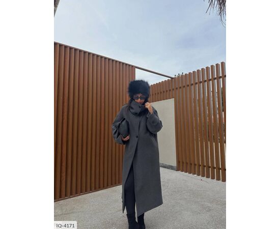 Жіноче кашемірове пальто на підкладці р.42-46 (4кол.) "BEST FASHION" купити недорого від прямого постачальника, зображення 26