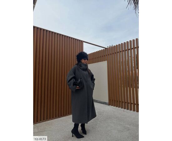 Жіноче кашемірове пальто на підкладці р.42-46 (4кол.) "BEST FASHION" купити недорого від прямого постачальника, зображення 24