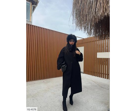 Жіноче кашемірове пальто на підкладці р.42-46 (4кол.) "BEST FASHION" купити недорого від прямого постачальника, зображення 22