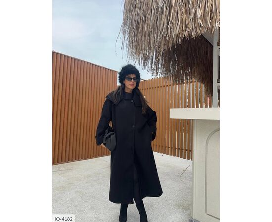 Жіноче кашемірове пальто на підкладці БАТАЛ р.48-52 (4кол.) "BEST FASHION" купити недорого від прямого постачальника, зображення 17