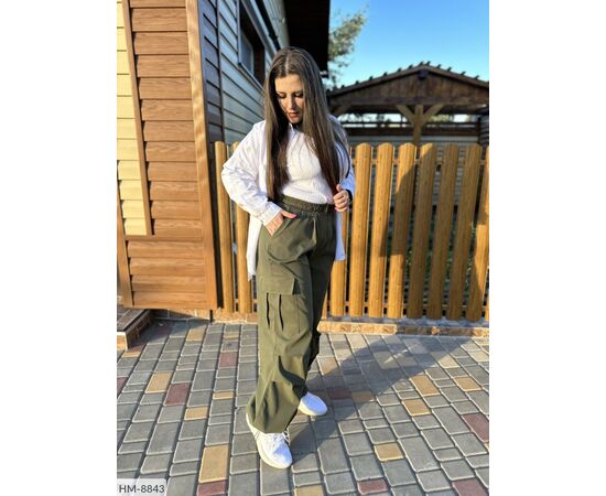 Кольори: чорний, хакі, беж, білий р.42-44;46-48 (4кол.) "VLADA" купити недорого від прямого постачальника, зображення 4