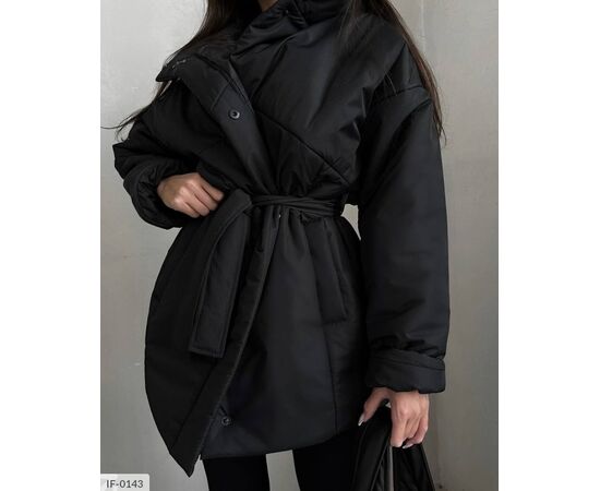 Жіноча куртка плащівка на синтепоні р.42-46 "BEST FASHION" купити недорого від прямого постачальника, зображення 6