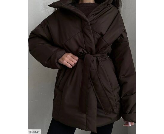 Жіноча куртка плащівка на синтепоні р.42-46 "BEST FASHION" купити недорого від прямого постачальника, зображення 5