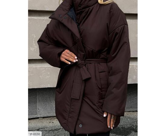 Жіноча куртка плащівка на синтепоні р.48-52 "BEST FASHION" купити недорого від прямого постачальника, зображення 3