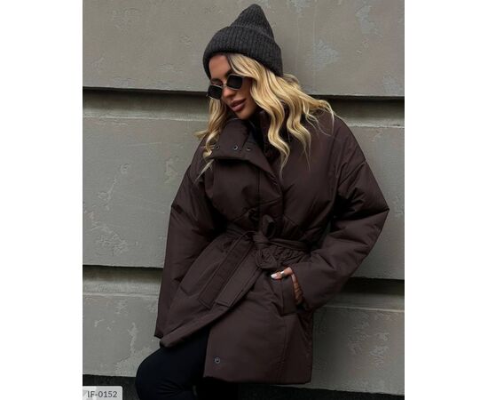 Жіноча куртка плащівка на синтепоні р.48-52 "BEST FASHION" купити недорого від прямого постачальника, зображення 2