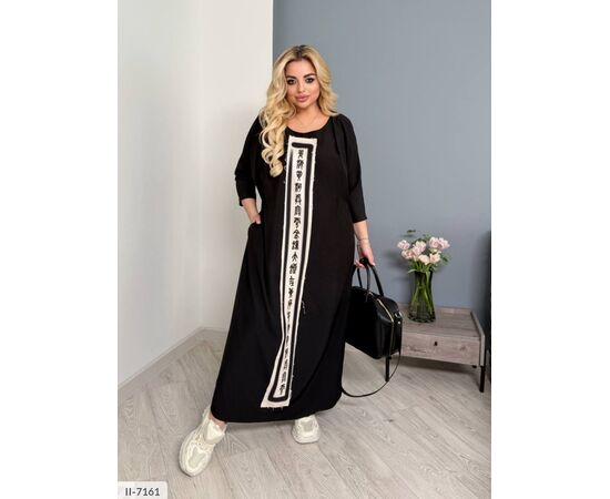 Фотография Женское платье на пуговицах р.46-48;50-52;54-56;58-60 "VLADA" купить недорого от прямого поставщика, изображение 4