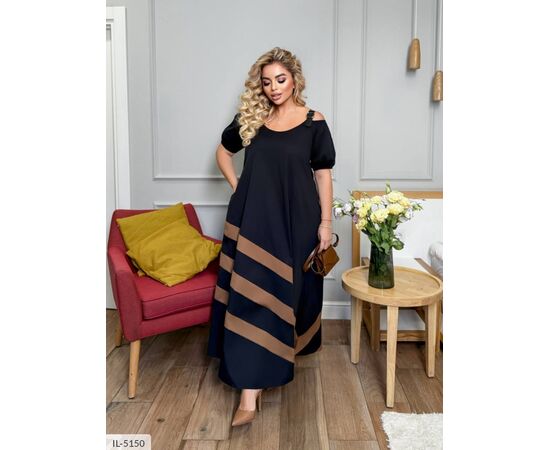 Фотография Платье женское полубатальное коттоновое р.46-48;50-52;54-56;58-60 (4цв) "VLADA" купить недорого от прямого поставщика, изображение 6