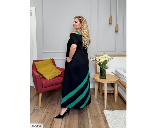 Фотография Платье женское полубатальное коттоновое р.46-48;50-52;54-56;58-60 (4цв) "VLADA" купить недорого от прямого поставщика, изображение 3