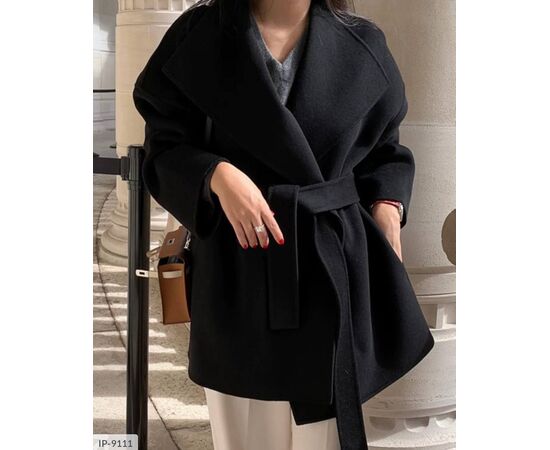 Фотография Женское кашемировое пальто на подкладке БАТАЛ р.48-50 (4цв) "BEST FASHION" купить недорого от прямого поставщика, изображение 3