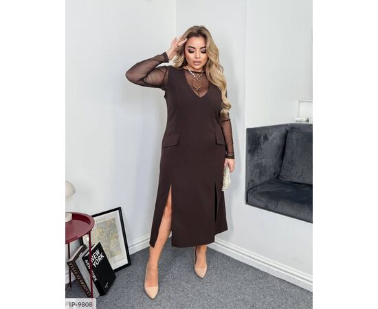 Фотография Женское платье с карманами р.46-48;50-52;54-56;58-60;62-64 "VLADA" купить недорого от прямого поставщика, изображение 11