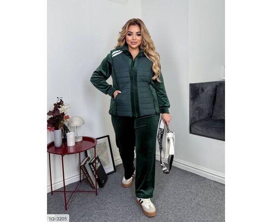 Спортивний костюм жіночий р.46-48;50-52;54-56;58-60;62-64 (3кол.) "VLADA" купити недорого від прямого постачальника, зображення 8