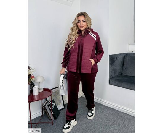 Спортивний костюм жіночий р.46-48;50-52;54-56;58-60;62-64 (3кол.) "VLADA" купити недорого від прямого постачальника, зображення 6